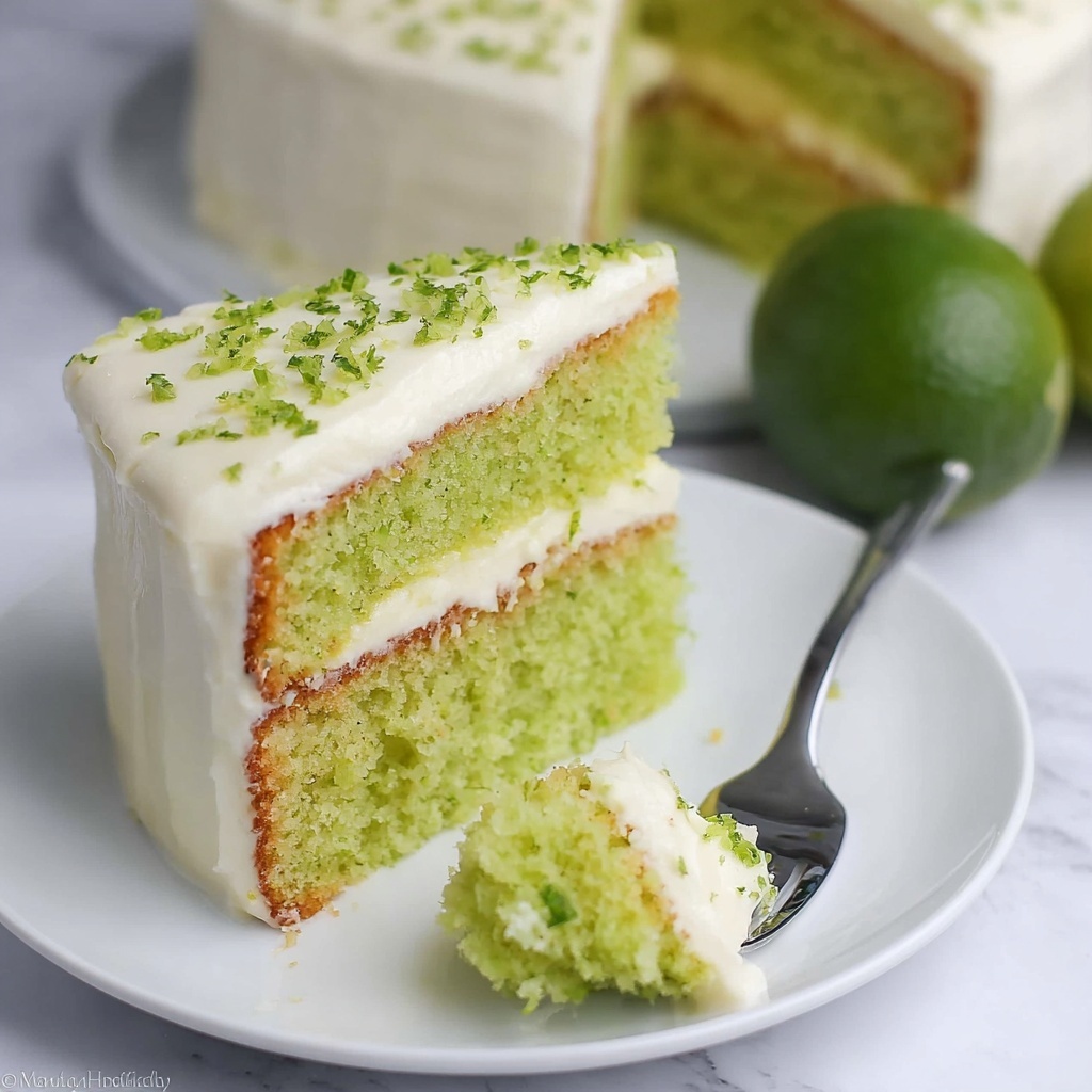 Lime Pudding Cake Recipe - Recipe Image
