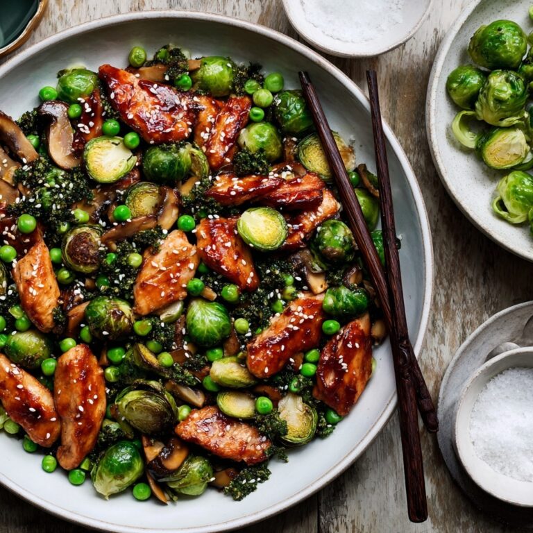 Roasted Chicken and Brussels Sprouts Recipe