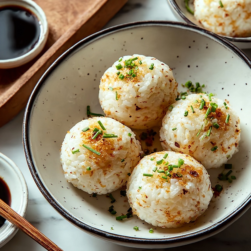Irresistibly Easy Korean Rice Balls to Elevate Your Lunch Game Recipe - Recipe Image