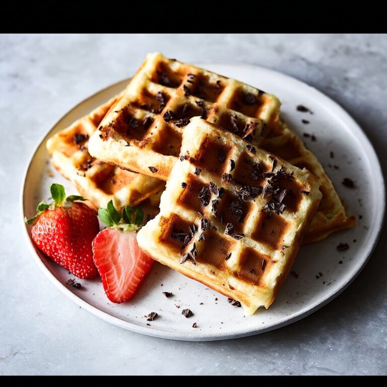 Chocolate Chip Waffles Recipe