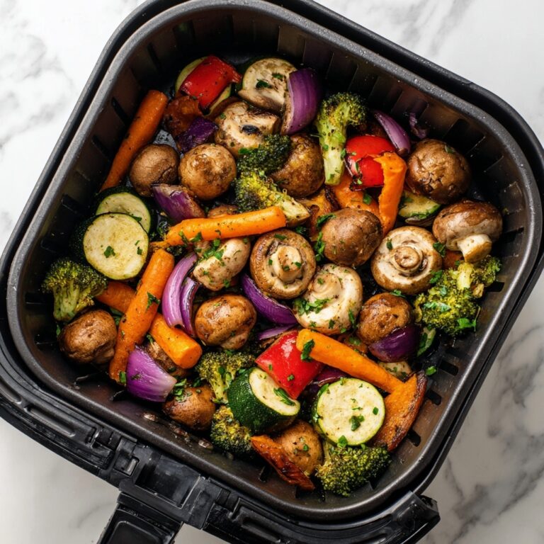 Air Fryer Vegetables with Parmesan Recipe