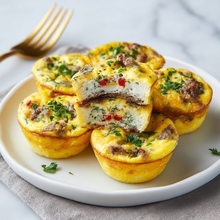 Cheddar Bacon Baked Egg Cups Recipe