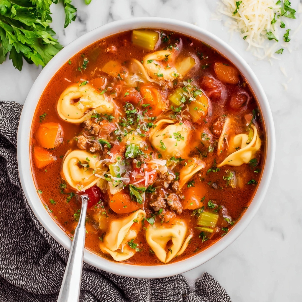 Sausage Tortellini Soup Recipe - Recipe Image