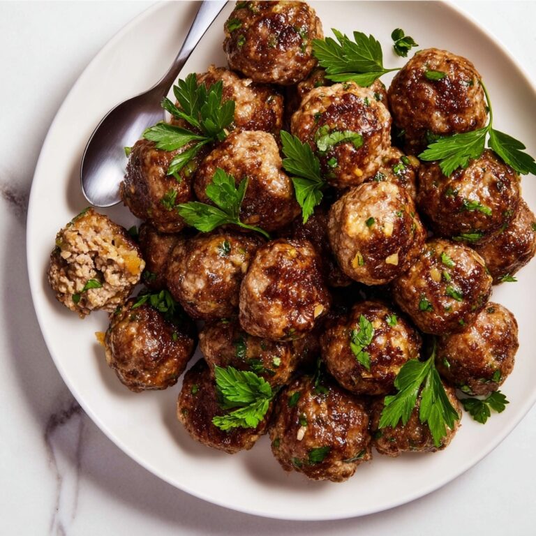 Homemade Meatballs Recipe