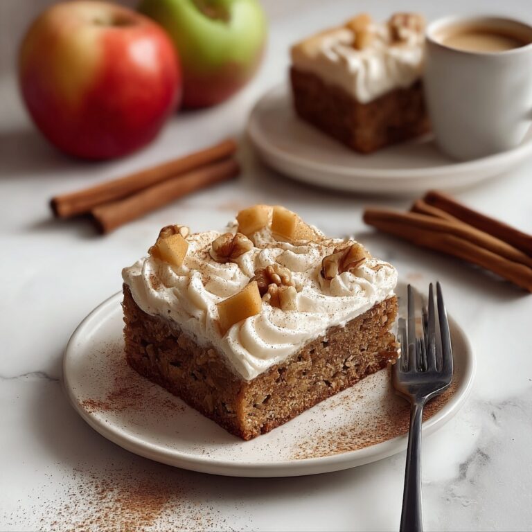 Apple Cinnamon Sheet Cake Recipe