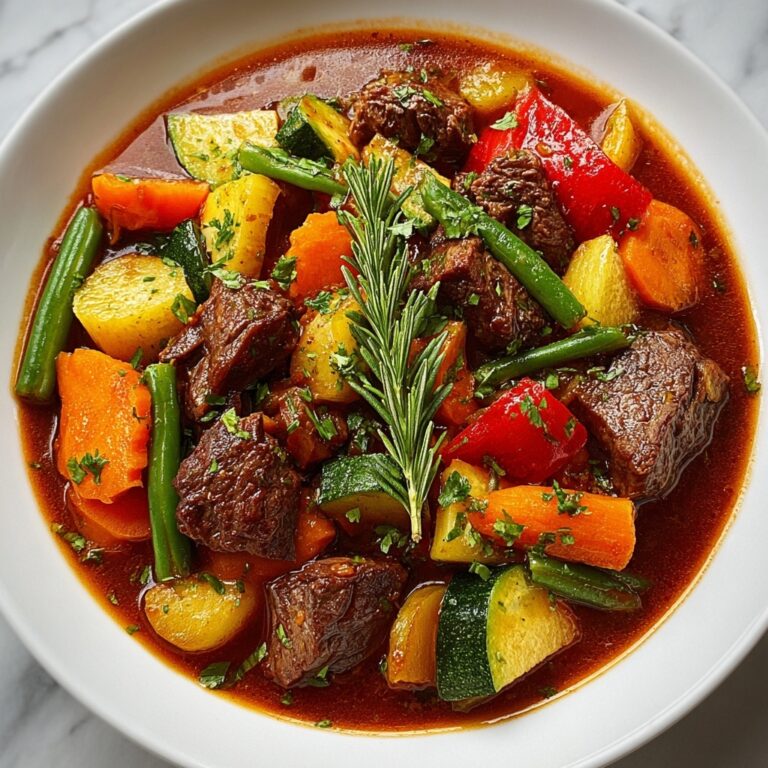 Summer Beef Stew Recipe