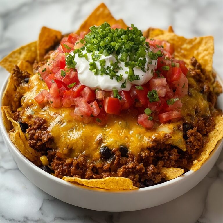 Baked Cheesy Mexican Taco Casserole Recipe