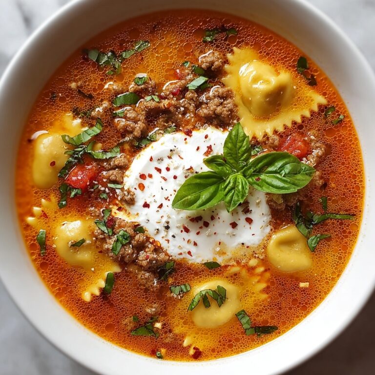 Crock Pot Lasagna Soup Recipe