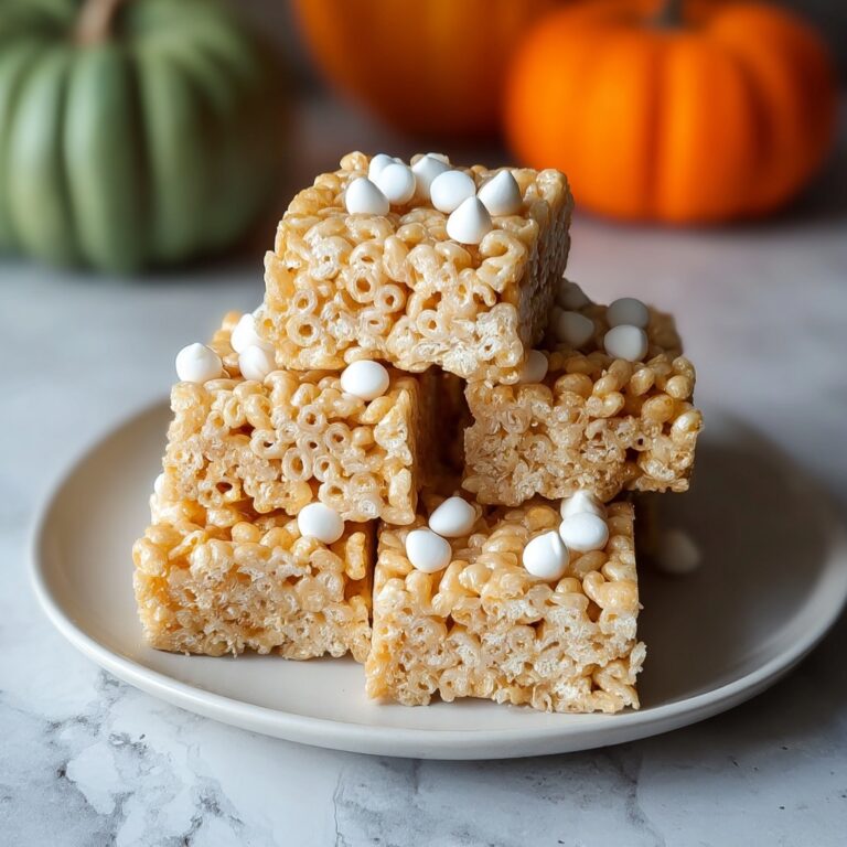 Pumpkin Pie Rice Krispies Treats Recipe