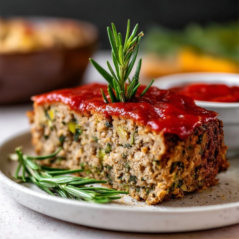 Savory Herb-Crusted Homestyle Meatloaf Recipe
