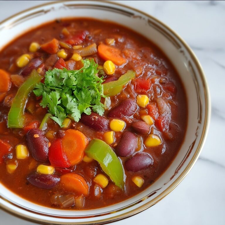 Hearty Smoky Cowboy Bean Stew with Tender Vegetables Recipe