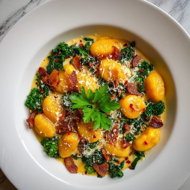 Savory Butternut Squash Gnocchi Soup Recipe