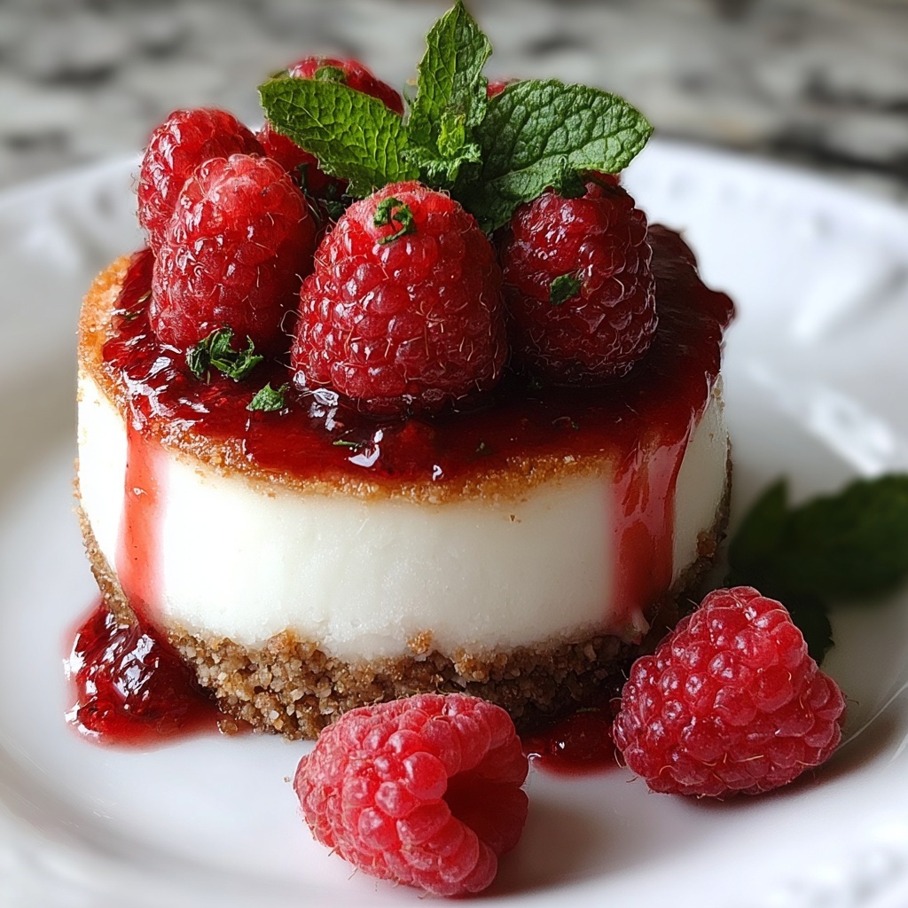 Dreamy Raspberry Cheesecake Recipe - Recipe Image