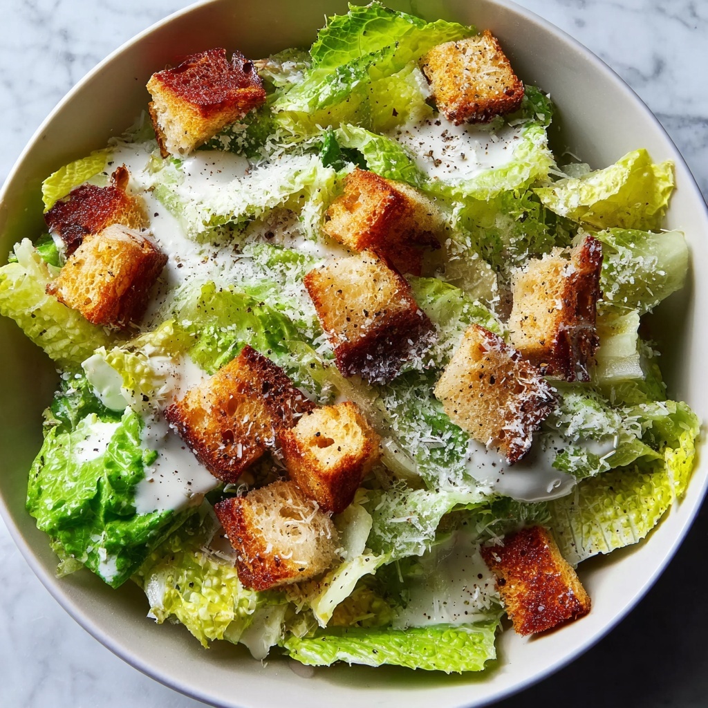 Creamy Greek Yogurt Caesar Dressing Recipe - Recipe Image