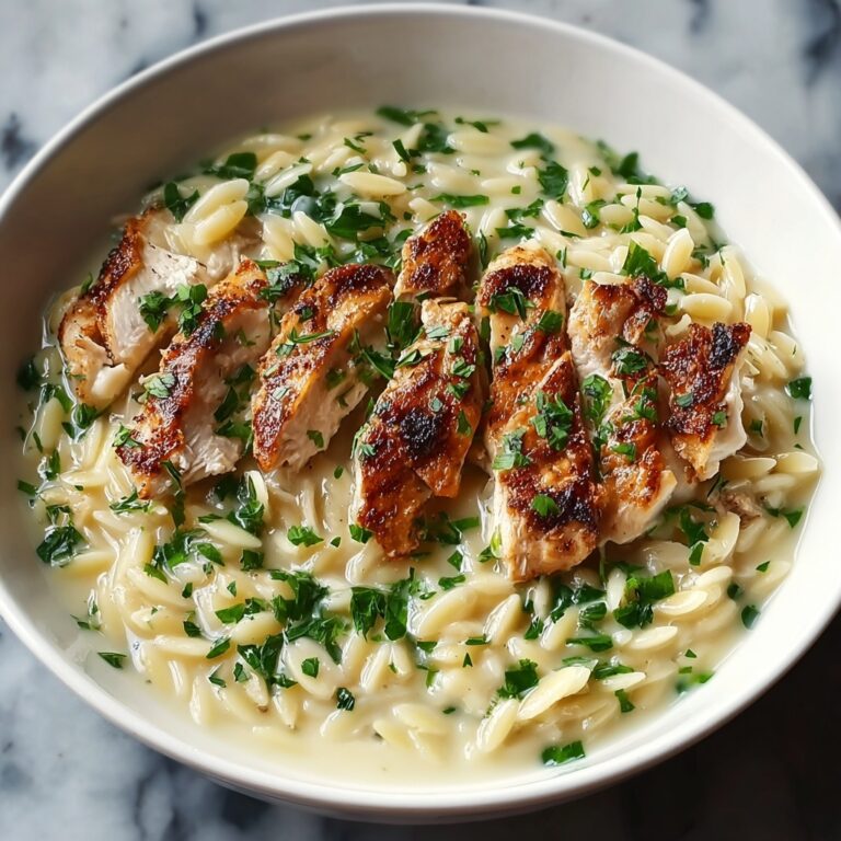 Boursin Orzo with Chicken Recipe