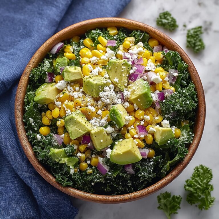 Mexican Street Corn Kale Salad Recipe