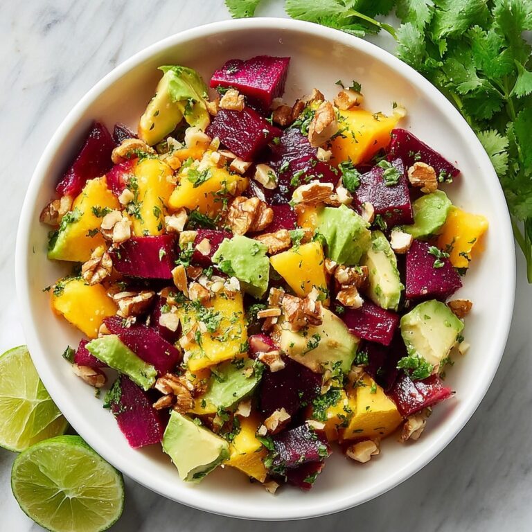 Roasted Beet Salad with Goat Cheese and Walnuts Recipe