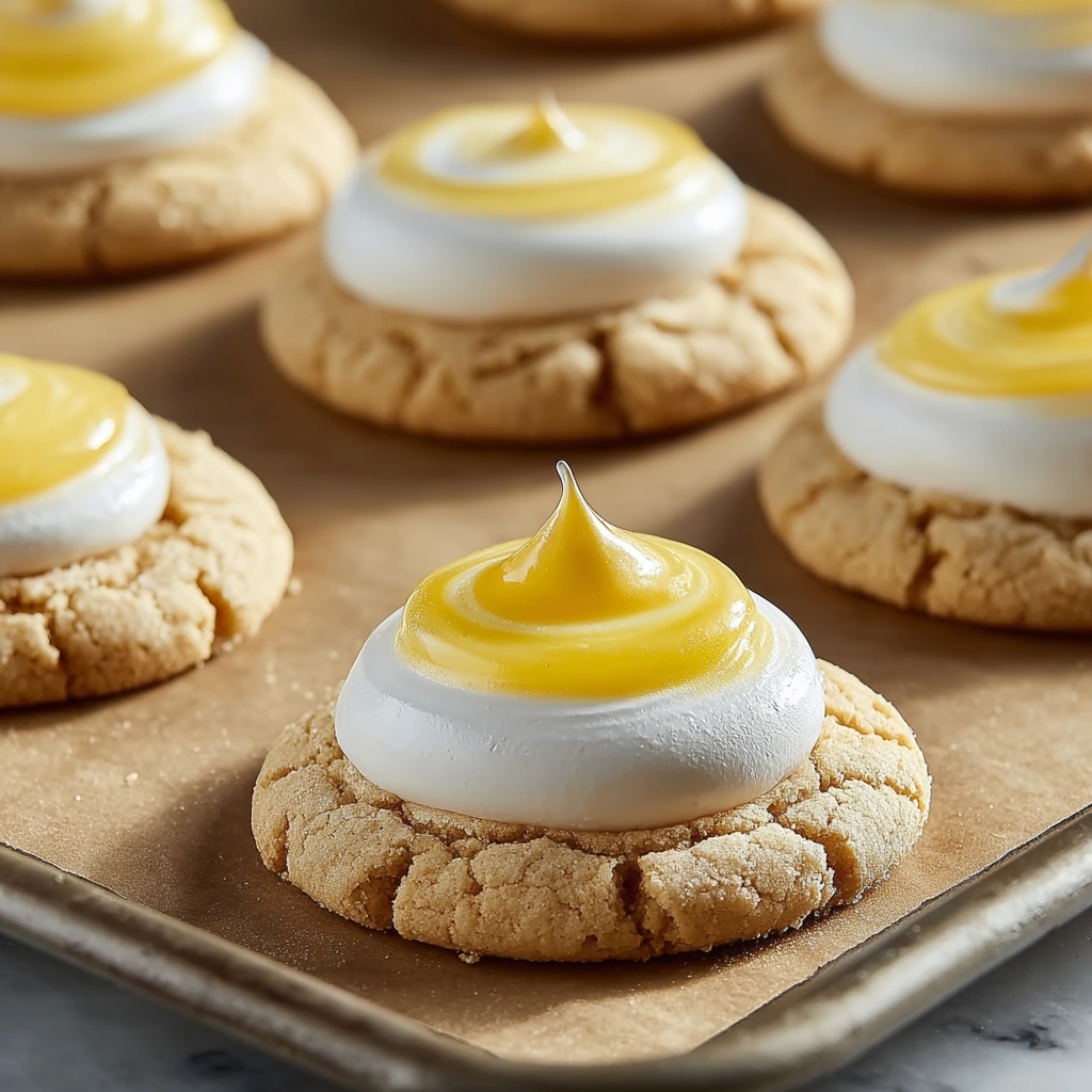 Lemon Meringue Pie Cookies Recipe - Recipe Image