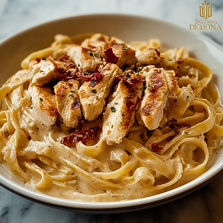 Easy One-Pot Spicy Chicken Linguine in Creamy Sauce Recipe