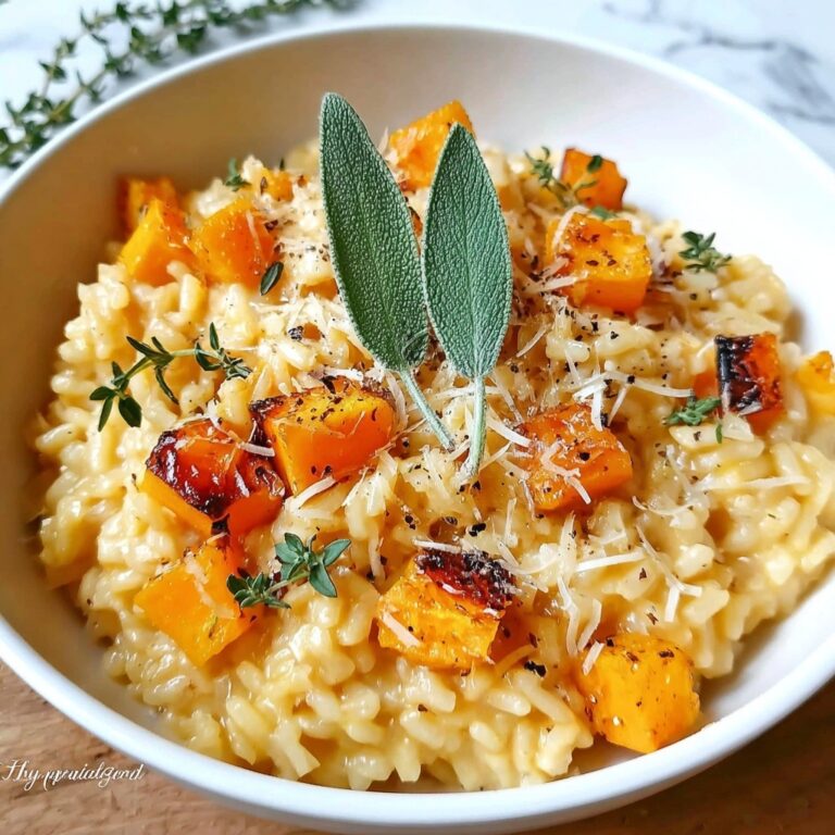 Creamy and Indulgent Cheesy Butternut Squash Orzo Delight Recipe