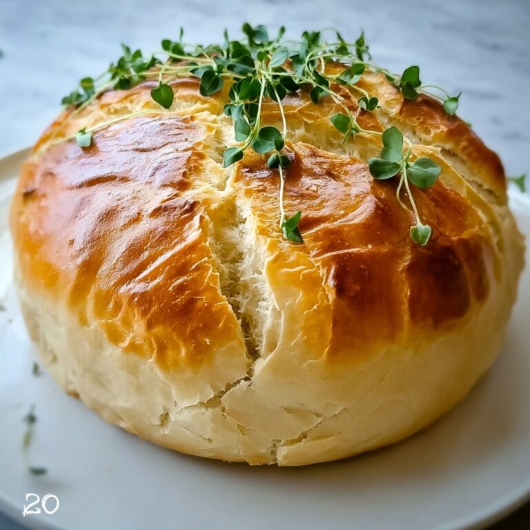 Indulgent Savory Camembert Bread: A Gooey Delight for Gatherings Recipe