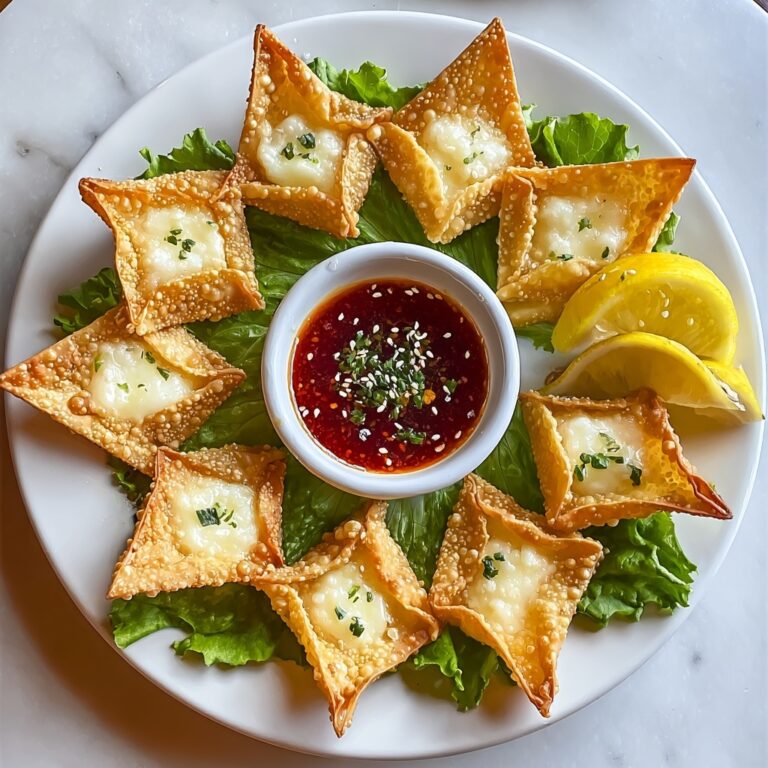 Crispy Baked Crab Rangoons Recipe