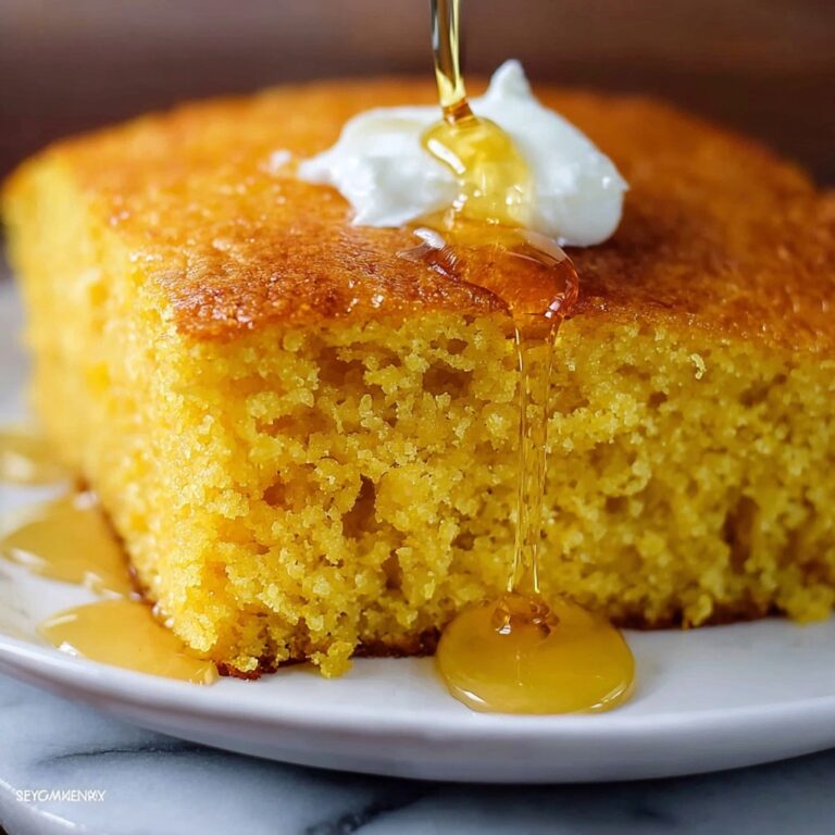 Fluffy Honey Cornbread Recipe
