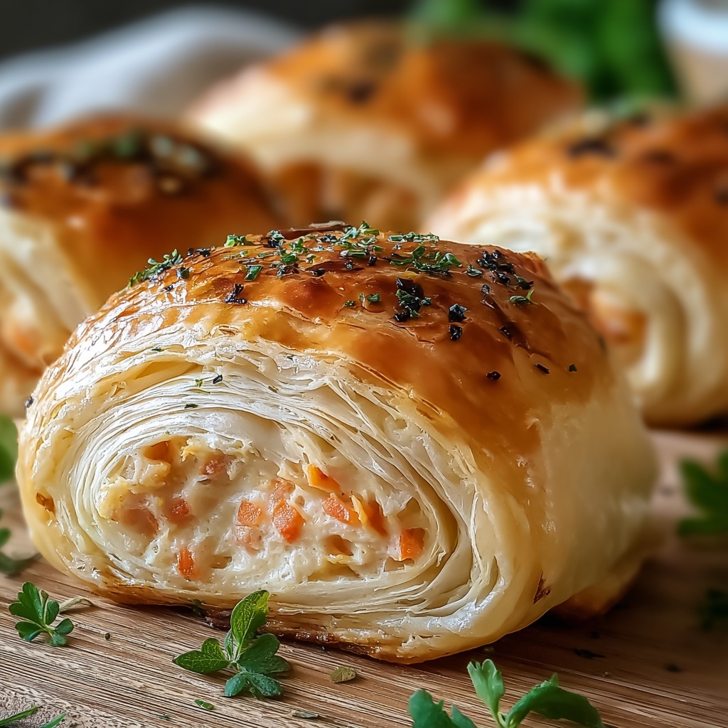 Crab & Cheese Crescent Delight Recipe - Recipe Image