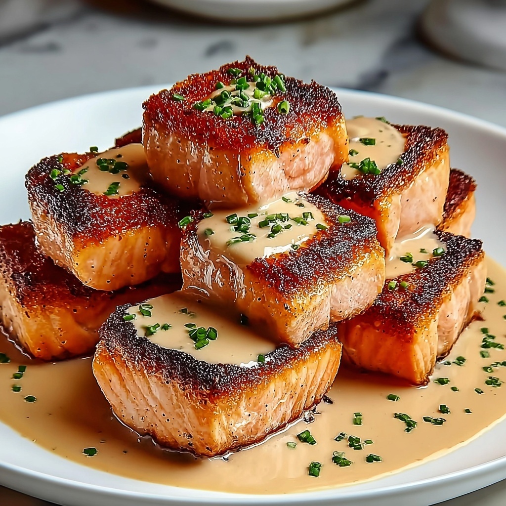 Crispy Bang Bang Salmon Bites Recipe - Recipe Image