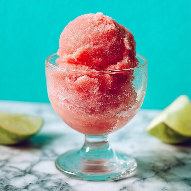 5-Minute Watermelon Sorbet (2 Ingredients!) Recipe
