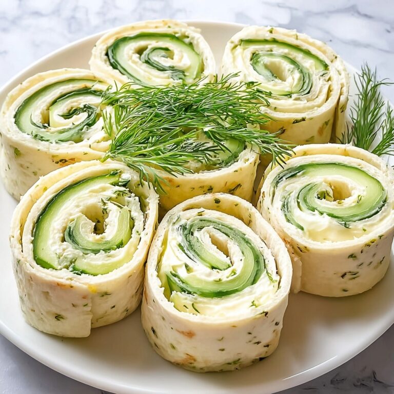Cucumber and Dill Pinwheels Recipe