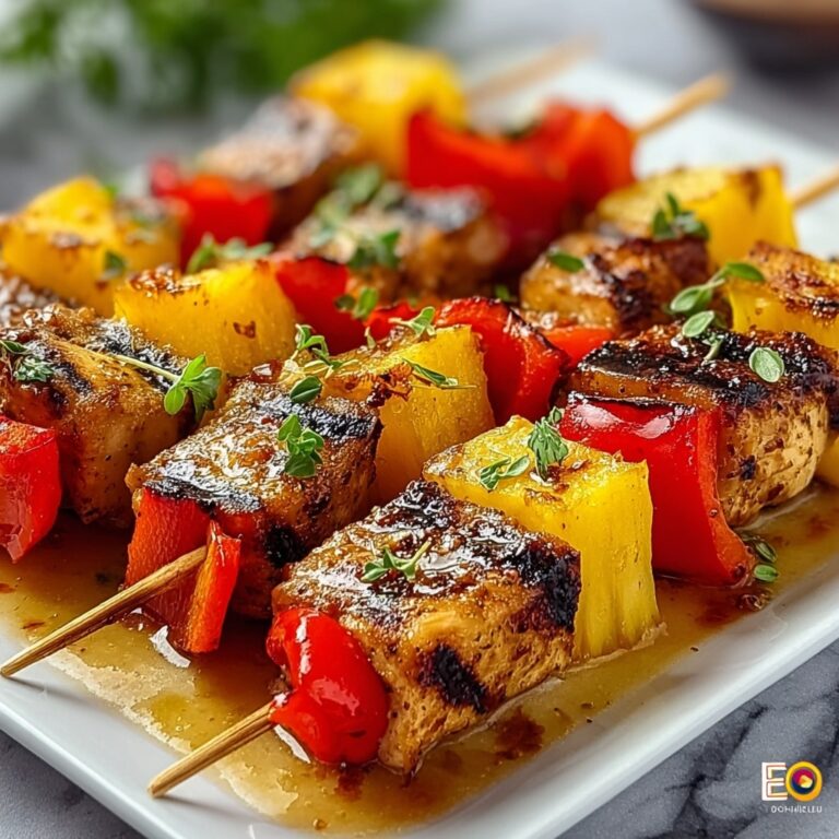 Juicy Pineapple Chicken Kabobs for Your Next BBQ Adventure Recipe