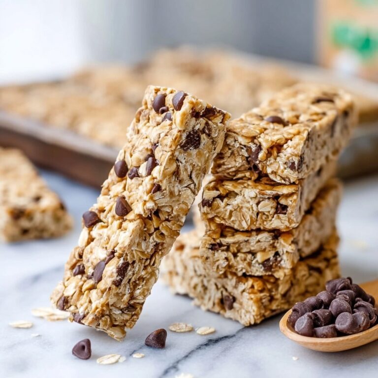 No-Bake Peanut Butter Granola Bars Recipe