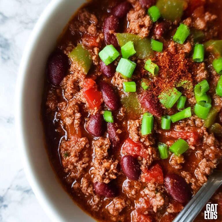 Creamy Beef and Bean Crock Pot Chili Recipe