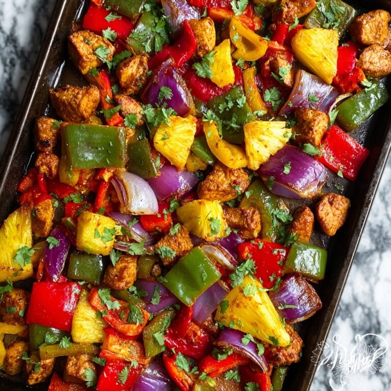 Hawaiian Chicken Sheet Pan Recipe