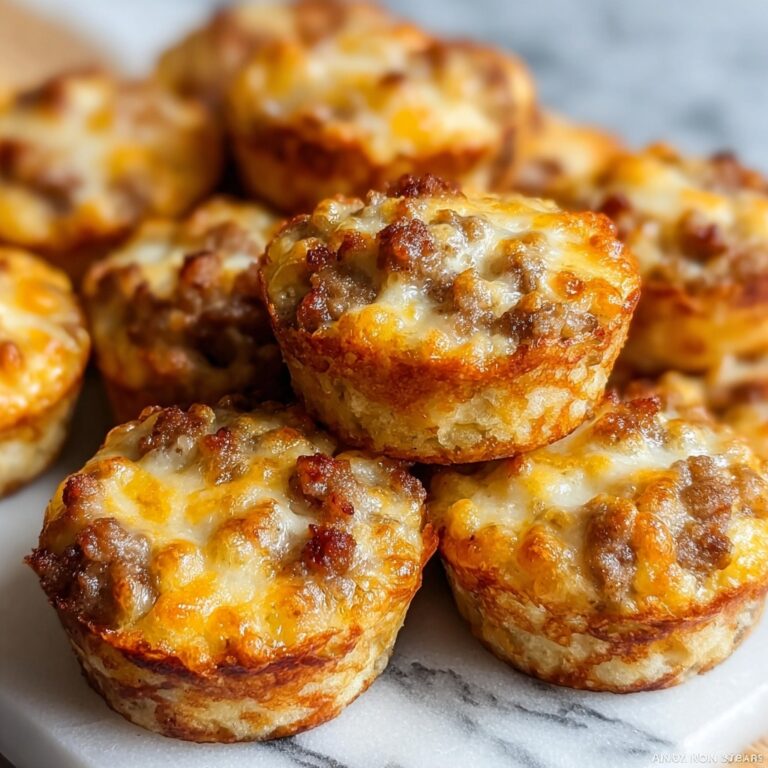 High-Protein Pancake Sausage Mini Muffins Recipe