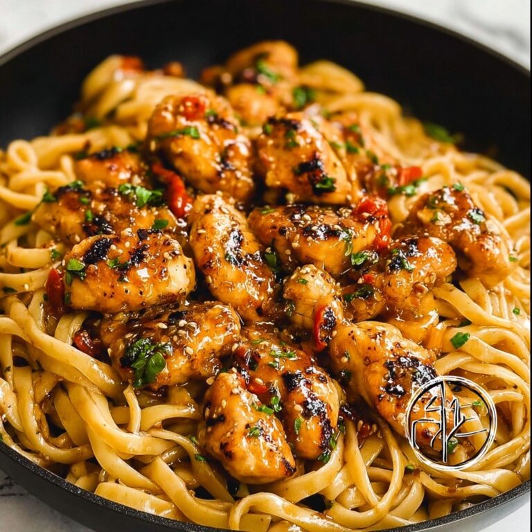 One-Pan Sweet and Smoky Garlic Chicken Pasta Recipe