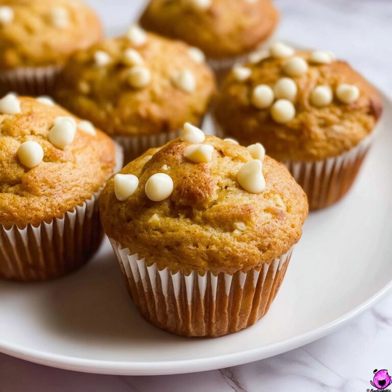 Moist Pumpkin White Chocolate Chip Muffins Recipe