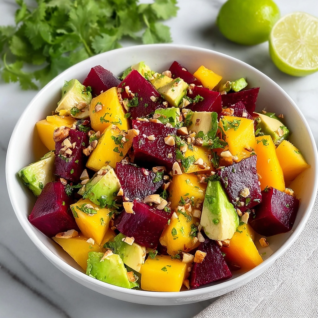 Roasted Beet Salad with Goat Cheese and Walnuts Recipe - Recipe Image