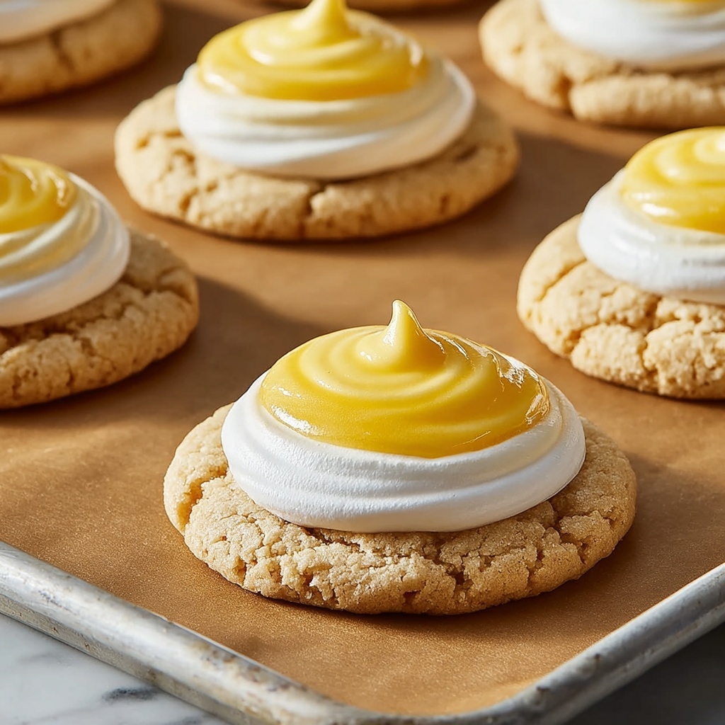 Lemon Meringue Pie Cookies Recipe - Recipe Image
