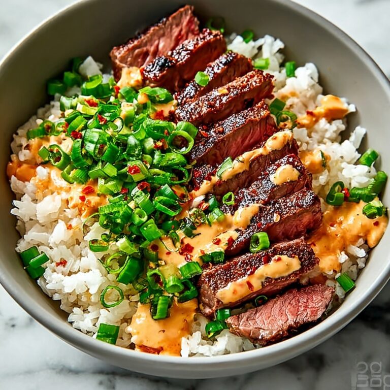 Korean BBQ Steak Bowls Recipe