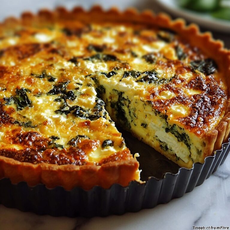 The Ultimate Ricotta Spinach Quiche Recipe