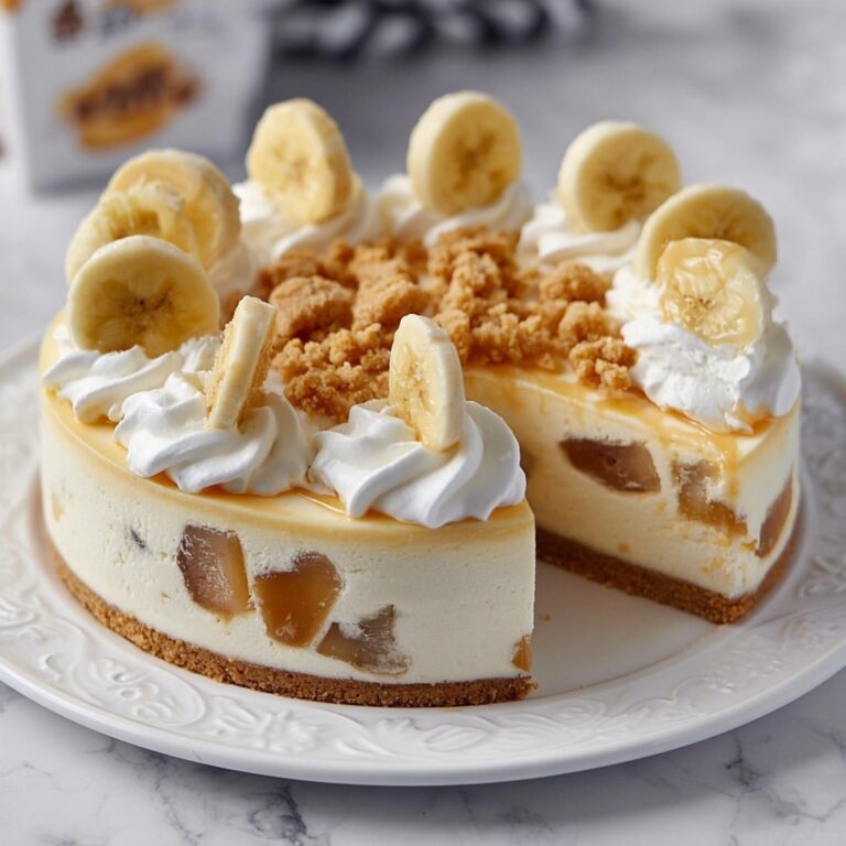Creamy Banana Pudding Cheesecake Recipe