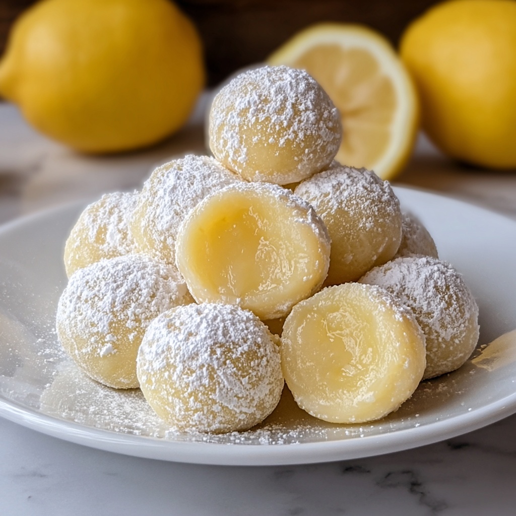 Lemon Truffles Recipe - Recipe Image