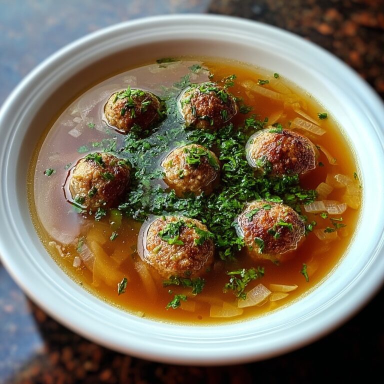 Cabbage Meatball Soup Recipe