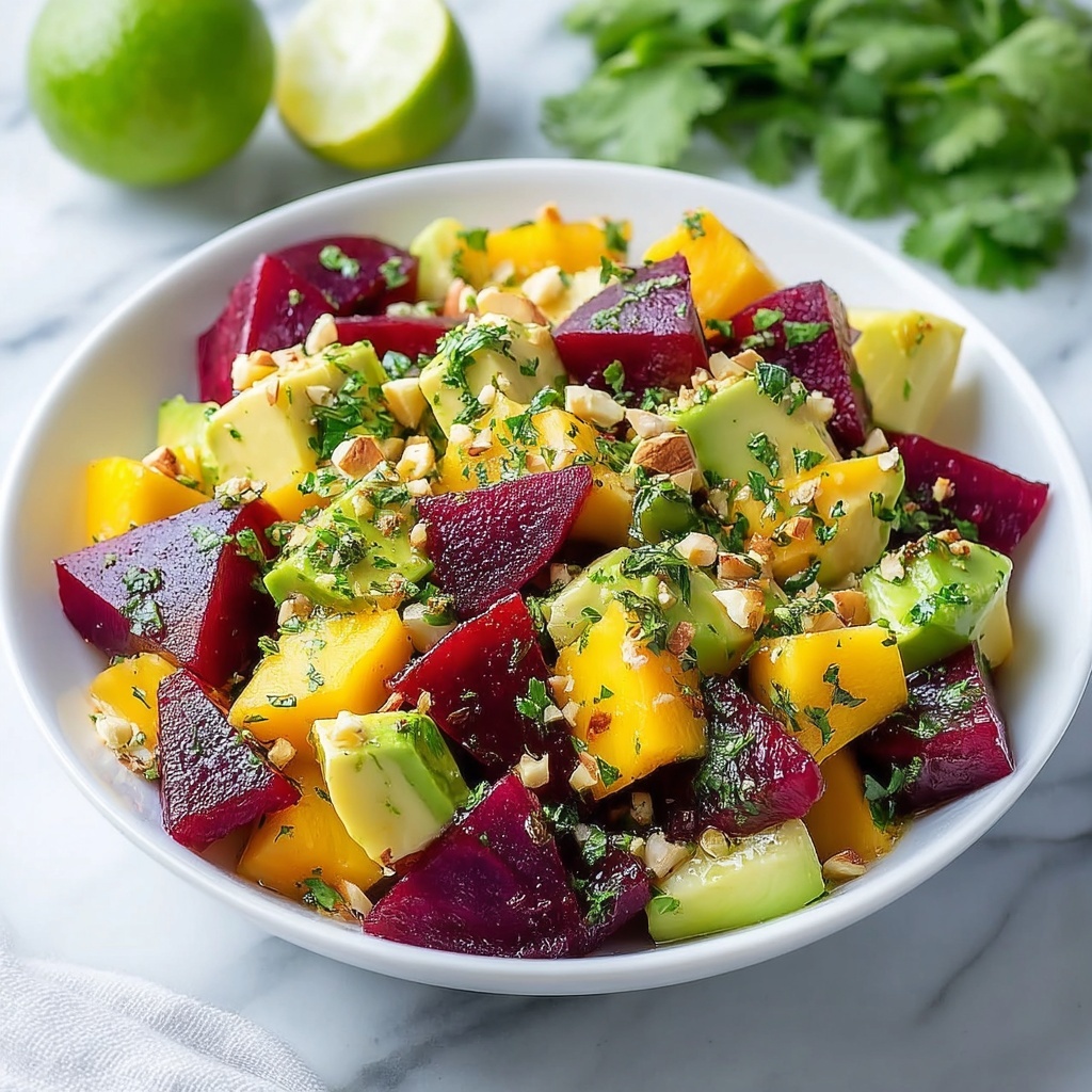 Roasted Beet Salad with Goat Cheese and Walnuts Recipe - Recipe Image