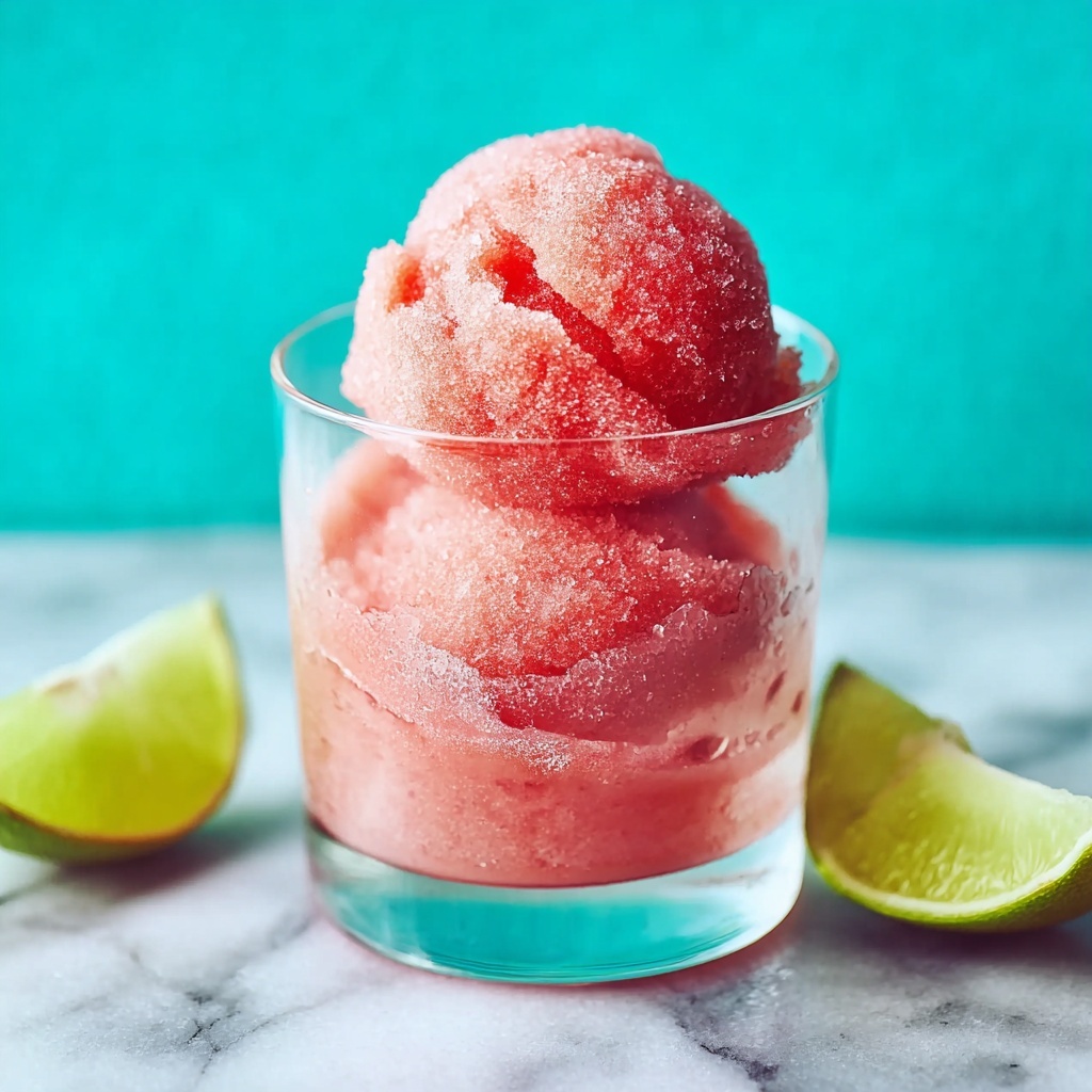 5-Minute Watermelon Sorbet (2 Ingredients!) Recipe - Recipe Image