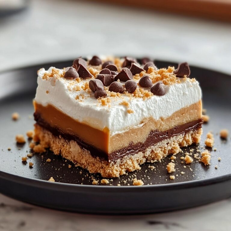 No Bake Peanut Butter Cheesecake Bars Recipe